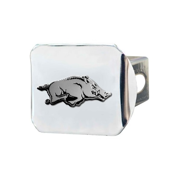Fanmats University of Arkansas - 3-D Chrome Hitch Cover 3-3/8" x 4" - 14981 14981 - main